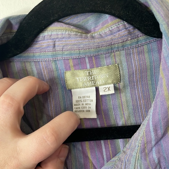 The Territory Ahead Womens Long Sleeve Blouse - Picture 2 of 3